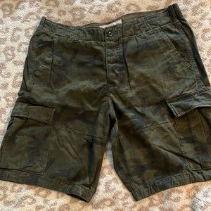 A & F Mens Cargo Shorts